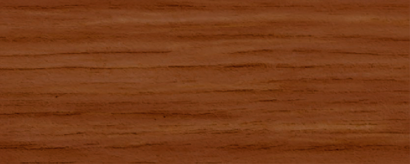 塗裝水性VATON PLUS#5015紅橡木色的栓木樣板