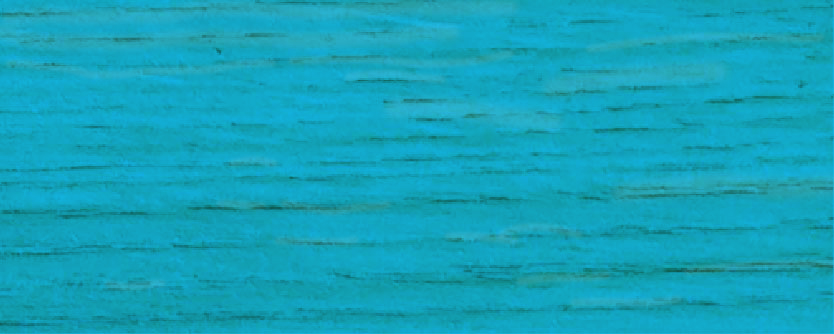 塗裝水性VATON PLUS#5029藍色的栓木樣板
